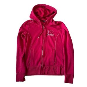 Y2k GUESS Zip Up Jacket